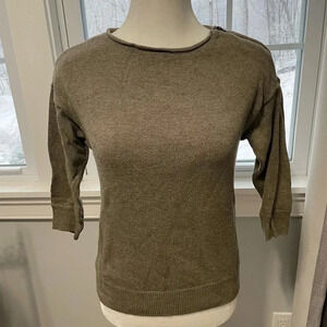 𝅺gap knitted sweater with zipper detail